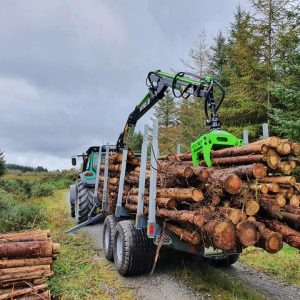 Botex XL PRO-14 Forestry Timber Trailer