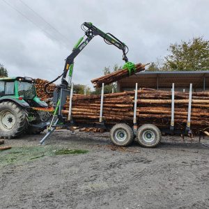 Botex XL PRO-14 Forestry Timber Trailer
