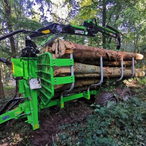 Botex GR-12 DRIVE Forestry Drive Trailer
