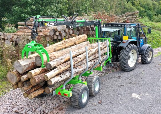Botex GR-8 Forestry Timber Trailer