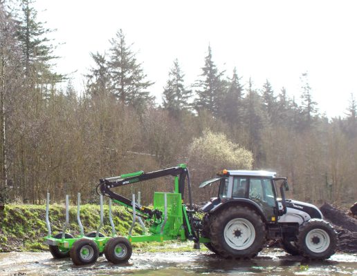 Botex GR-8 Forestry Timber Trailer