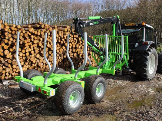 Botex GR-8 Forestry Timber Trailer