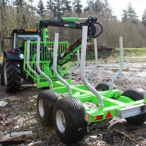 Botex GR-8 Forestry Timber Trailer