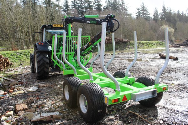 Botex GR-8 Forestry Timber Trailer