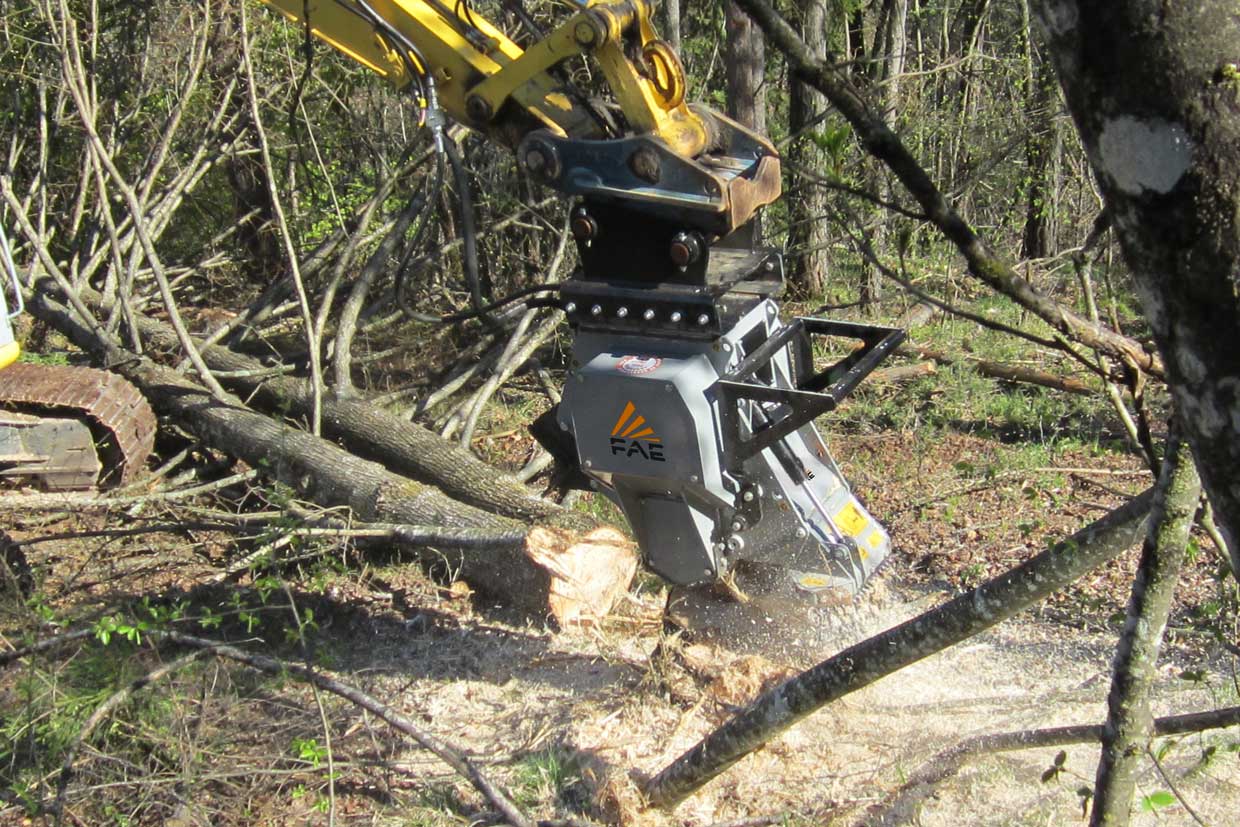 FAE SCM/EX/VT Excavator Stump Grinder Jas P Wilson