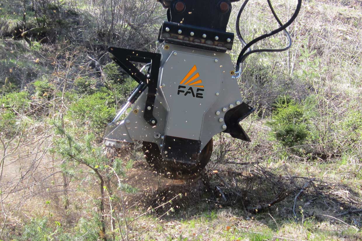 FAE SCM/EX/VT Excavator Stump Grinder Jas P Wilson