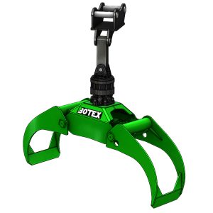 Botex Forestry Timber Grapple Grab with Rotator and Quick-Hitch