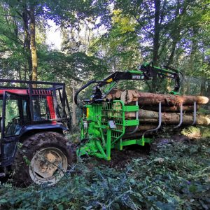 Botex GR-12 Forestry Timber Trailer