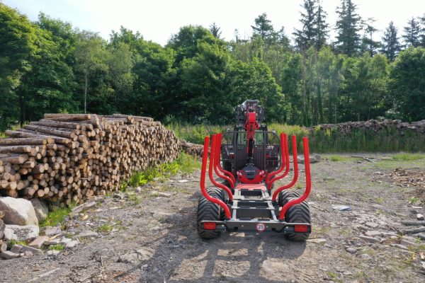 Krpan GP 15 D Forestry Trailer with High-Seat Loader Krpan GP 15 D Forestry Trailer with High-Seat Loader