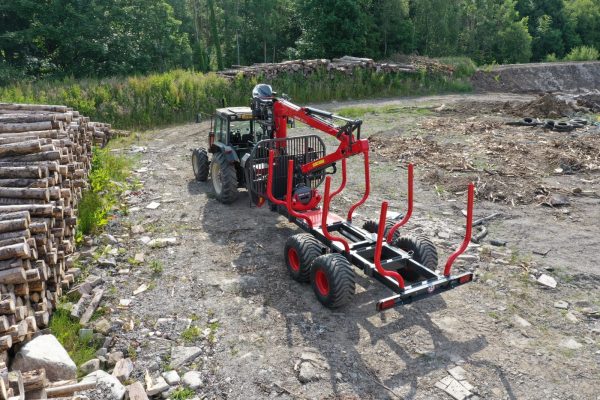 Krpan GP 15 D Forestry Trailer with High-Seat Loader Krpan GP 15 D Forestry Trailer with High-Seat Loader