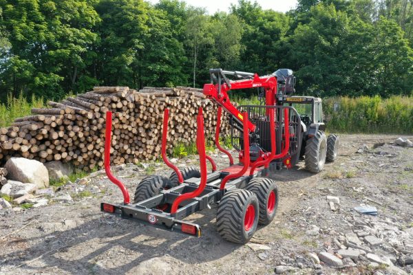 Krpan GP 15 D Forestry Trailer with High-Seat Loader Krpan GP 15 D Forestry Trailer with High-Seat Loader