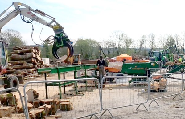 SafeCut Firewood Ringer Multi-Axis Moving Grapple Saw